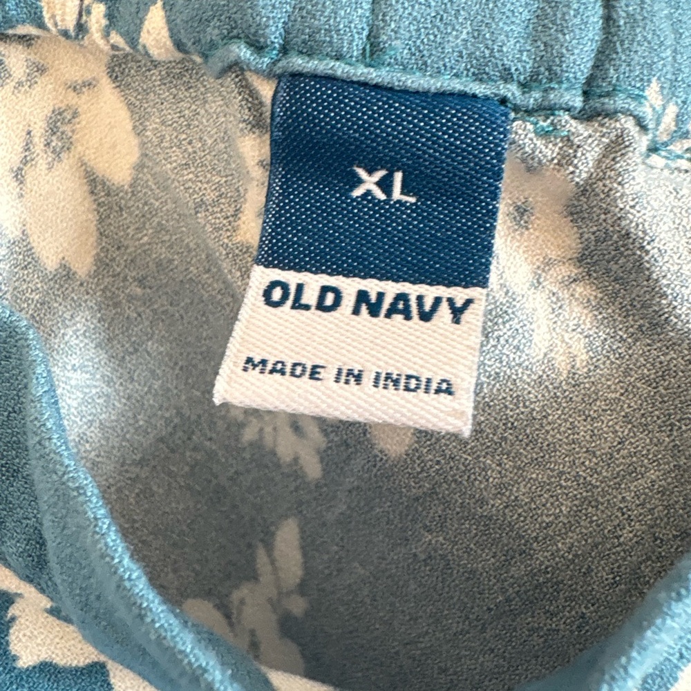 Old Navy Blue and White Floral Skirt Women's XL - Picture 4 of 6